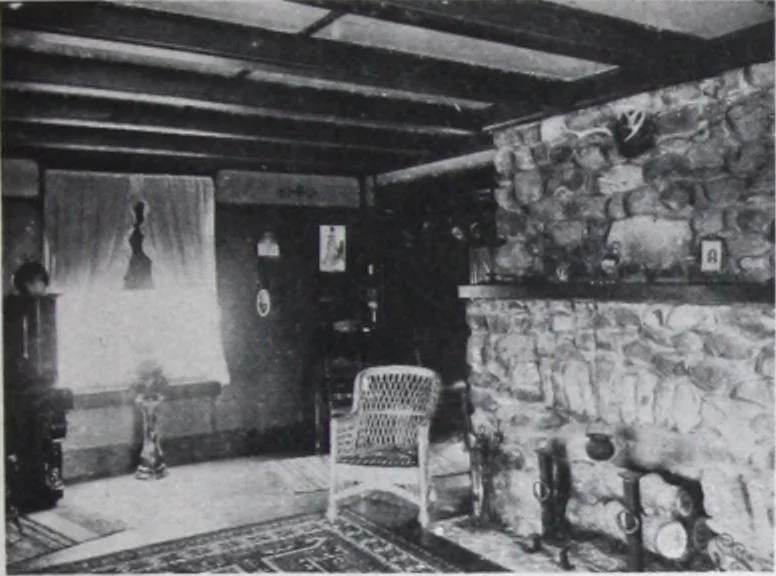 An illustration from Readi-cut houses (frame or brick veneer) : substantial, warm, comfortable, attractive : manufactured in our mills in Toronto, Ottawa, Vancouver ..., 1915, leaf 64