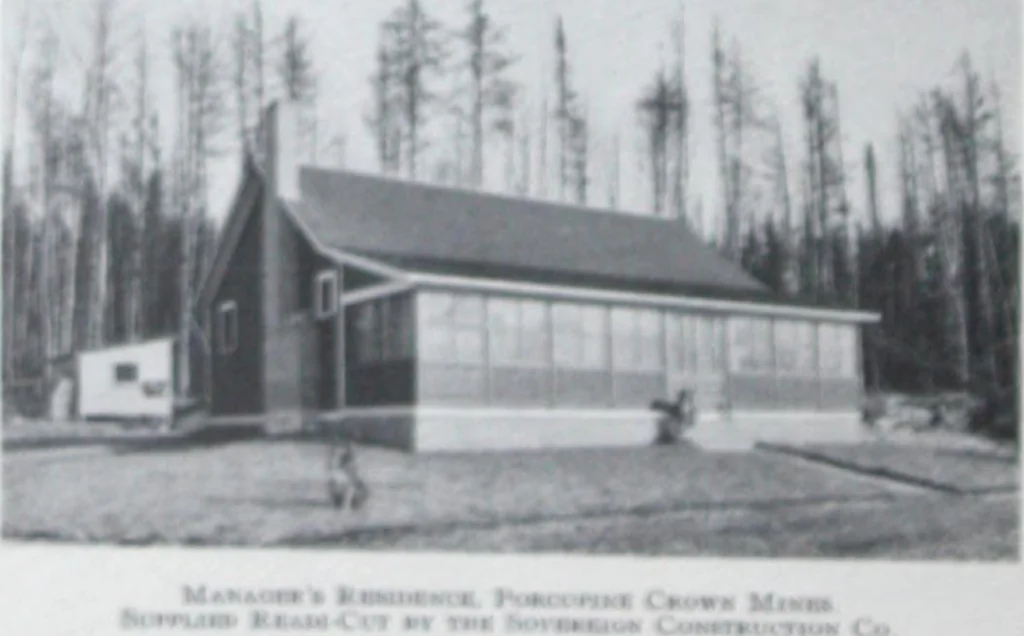 An illustration from Readi-cut houses (frame or brick veneer) : substantial, warm, comfortable, attractive : manufactured in our mills in Toronto, Ottawa, Vancouver ..., 1915, leaf 7