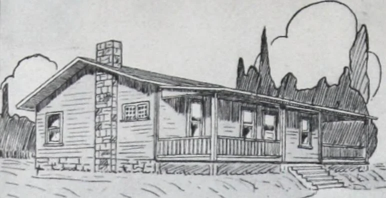 An illustration from Readi-cut houses (frame or brick veneer) : substantial, warm, comfortable, attractive : manufactured in our mills in Toronto, Ottawa, Vancouver ..., 1915, leaf 71