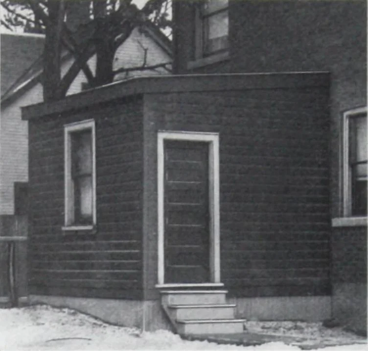 An illustration from Readi-cut houses (frame or brick veneer) : substantial, warm, comfortable, attractive : manufactured in our mills in Toronto, Ottawa, Vancouver ..., 1915, leaf 75