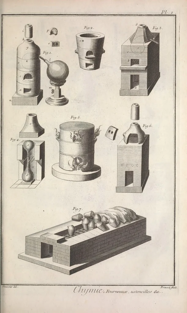 An illustration from Recueil de planches, sur les sciences, les arts libéraux, et les arts méchaniques : avec leur explication .., 1762, leaf 133