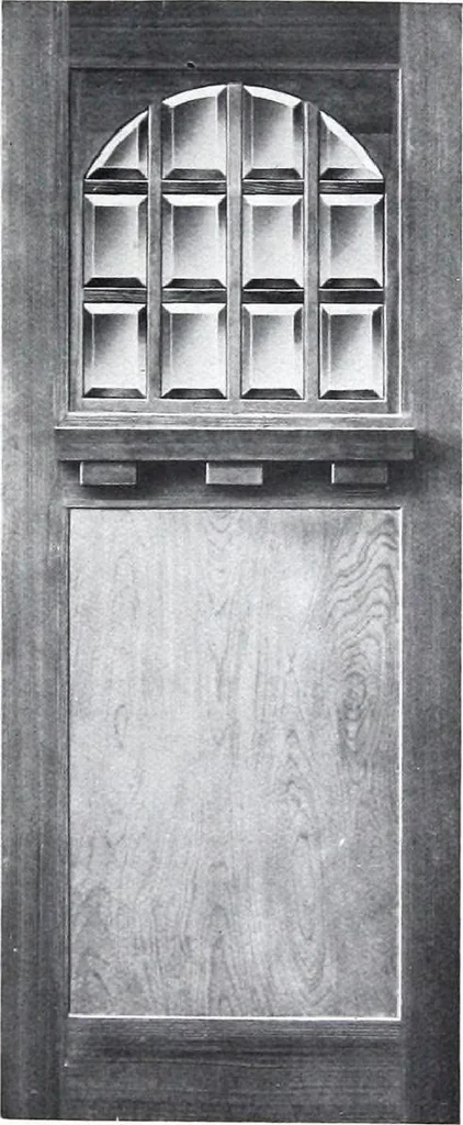 An illustration from Referendex : a manual of architectural specifications and construction information, catalogue announcements of manufacturers and dealers in building supplies., 1914, leaf 126