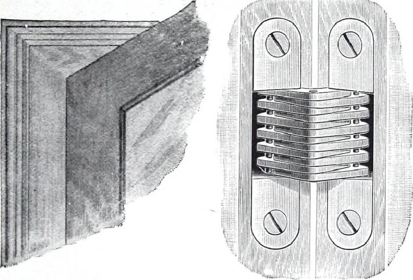 An illustration from Referendex : a manual of architectural specifications and construction information, catalogue announcements of manufacturers and dealers in building supplies., 1914, leaf 136