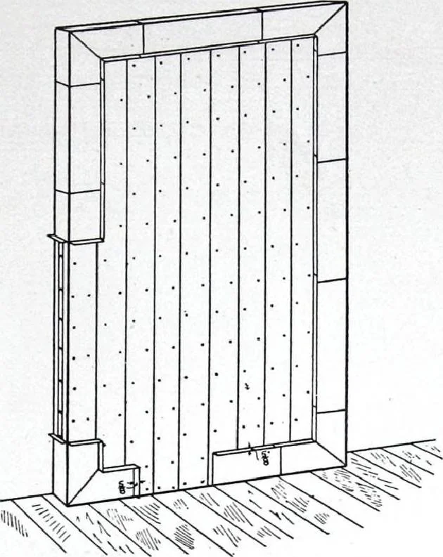 An illustration from Referendex : a manual of architectural specifications and construction information, catalogue announcements of manufacturers and dealers in building supplies., 1914, leaf 140