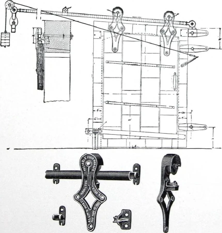 An illustration from Referendex : a manual of architectural specifications and construction information, catalogue announcements of manufacturers and dealers in building supplies., 1914, leaf 142