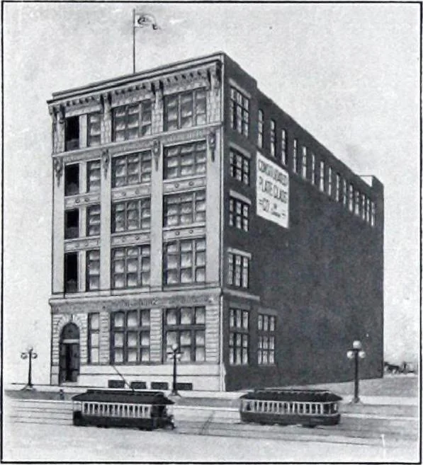 An illustration from Referendex : a manual of architectural specifications and construction information, catalogue announcements of manufacturers and dealers in building supplies., 1914, leaf 164