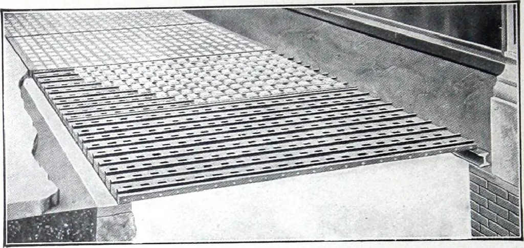 An illustration from Referendex : a manual of architectural specifications and construction information, catalogue announcements of manufacturers and dealers in building supplies., 1914, leaf 165