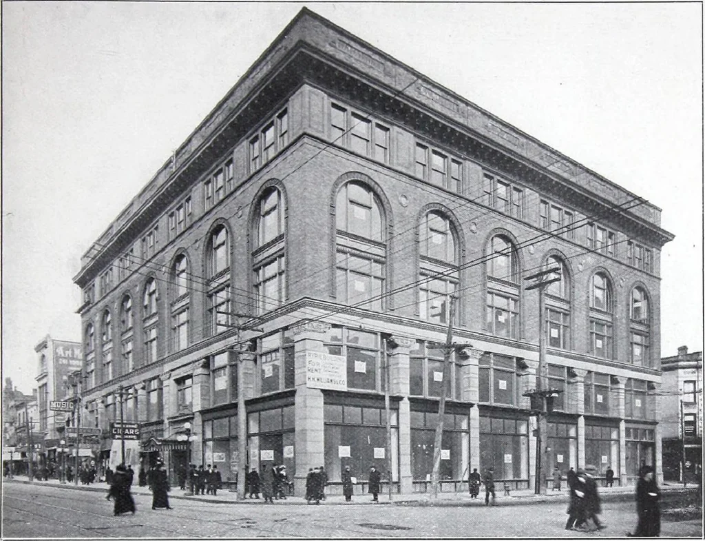 An illustration from Referendex : a manual of architectural specifications and construction information, catalogue announcements of manufacturers and dealers in building supplies., 1914, leaf 188