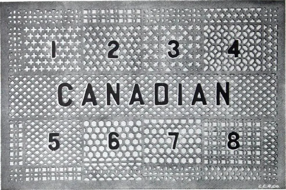 An illustration from Referendex : a manual of architectural specifications and construction information, catalogue announcements of manufacturers and dealers in building supplies., 1914, leaf 201