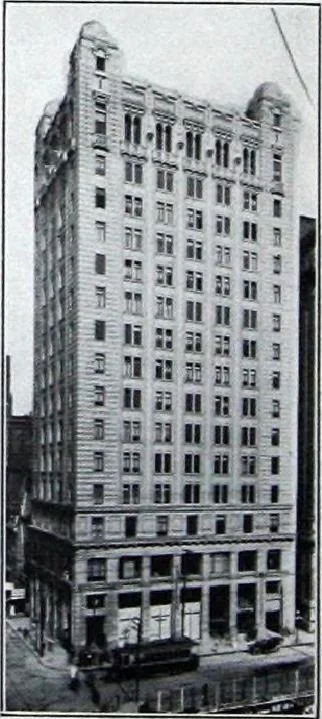 An illustration from Referendex : a manual of architectural specifications and construction information, catalogue announcements of manufacturers and dealers in building supplies., 1914, leaf 219