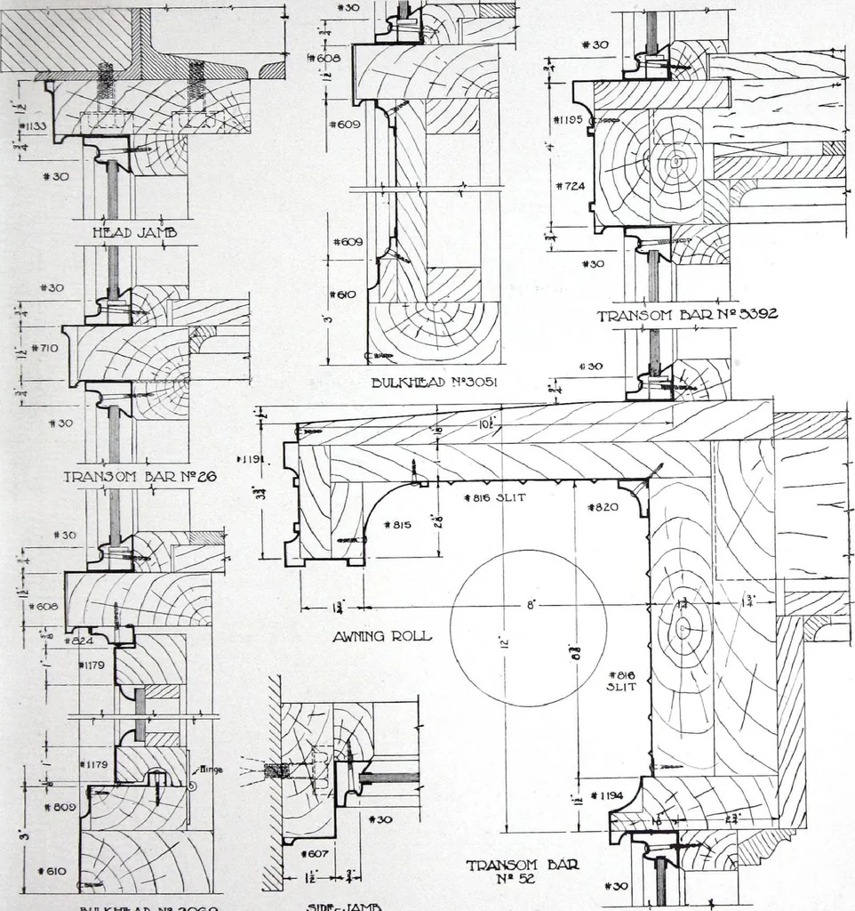 An illustration from Referendex : a manual of architectural specifications and construction information, catalogue announcements of manufacturers and dealers in building supplies., 1914, leaf 268