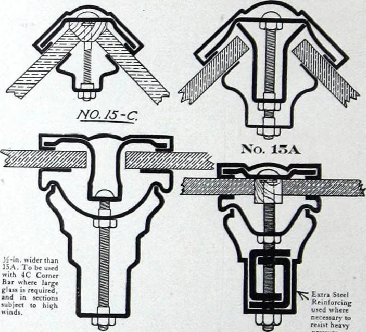 An illustration from Referendex : a manual of architectural specifications and construction information, catalogue announcements of manufacturers and dealers in building supplies., 1914, leaf 269