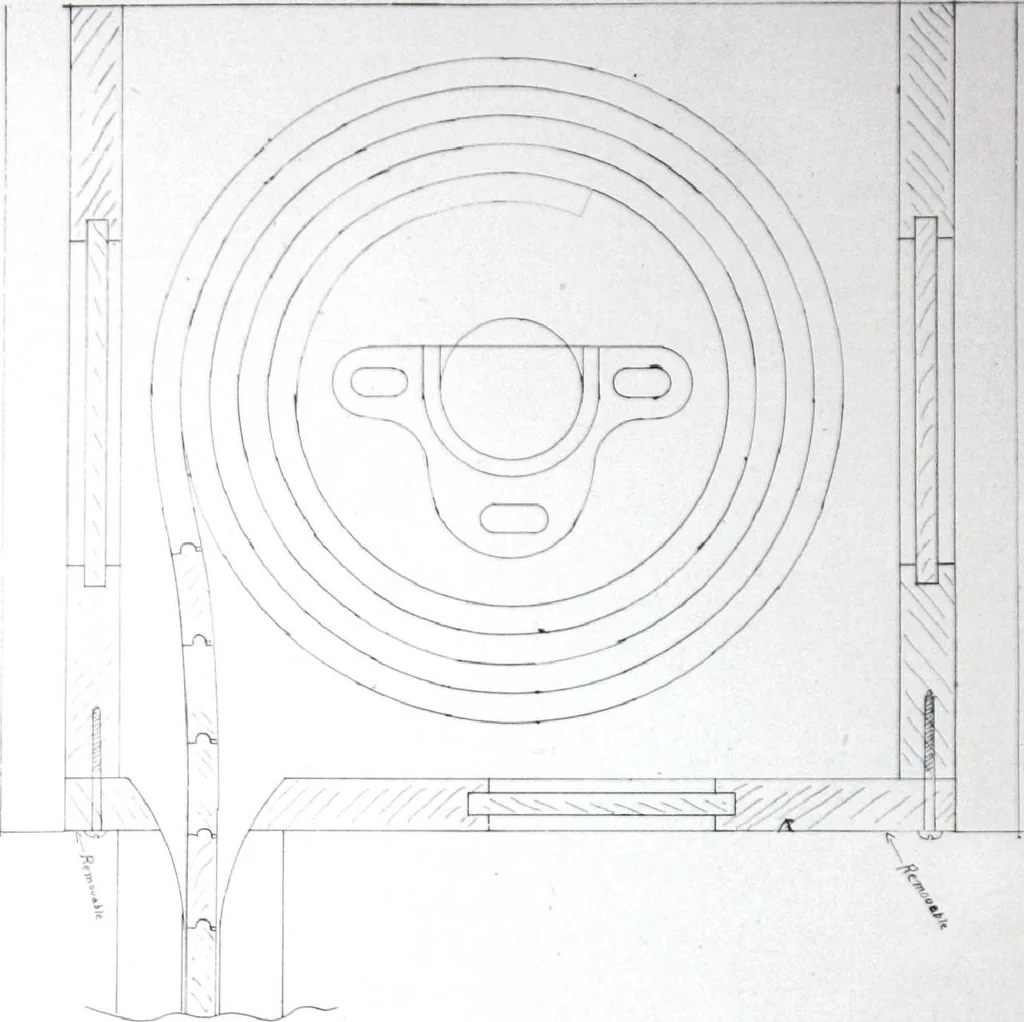 An illustration from Referendex : a manual of architectural specifications and construction information, catalogue announcements of manufacturers and dealers in building supplies., 1914, leaf 313