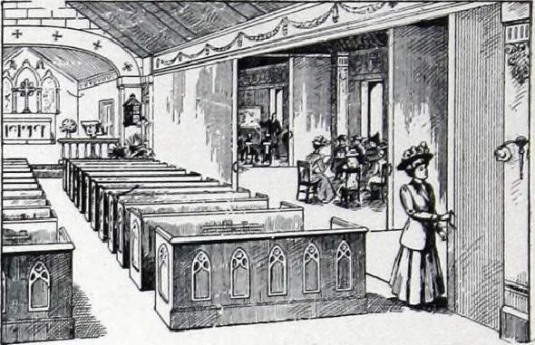 An illustration from Referendex : a manual of architectural specifications and construction information, catalogue announcements of manufacturers and dealers in building supplies., 1914, leaf 315