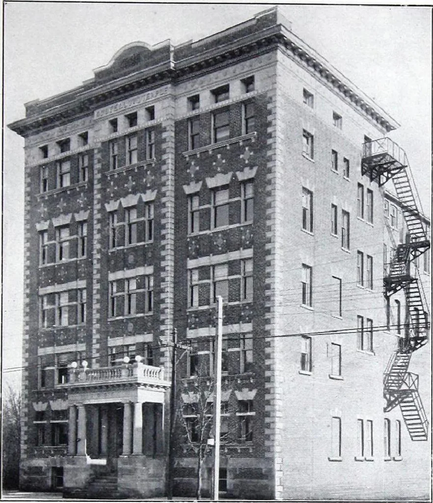 An illustration from Referendex : a manual of architectural specifications and construction information, catalogue announcements of manufacturers and dealers in building supplies., 1914, leaf 54