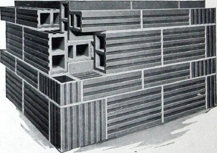 An illustration from Referendex : a manual of architectural specifications and construction information, catalogue announcements of manufacturers and dealers in building supplies., 1914, leaf 61