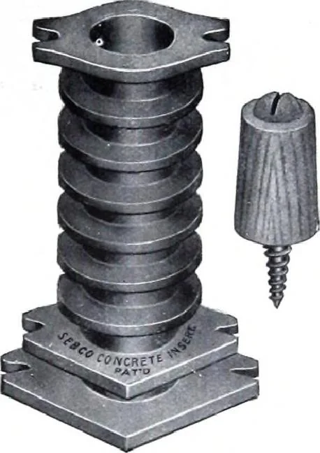 An illustration from Referendex : a manual of architectural specifications and construction information, catalogue announcements of manufacturers and dealers in building supplies., 1914, leaf 72