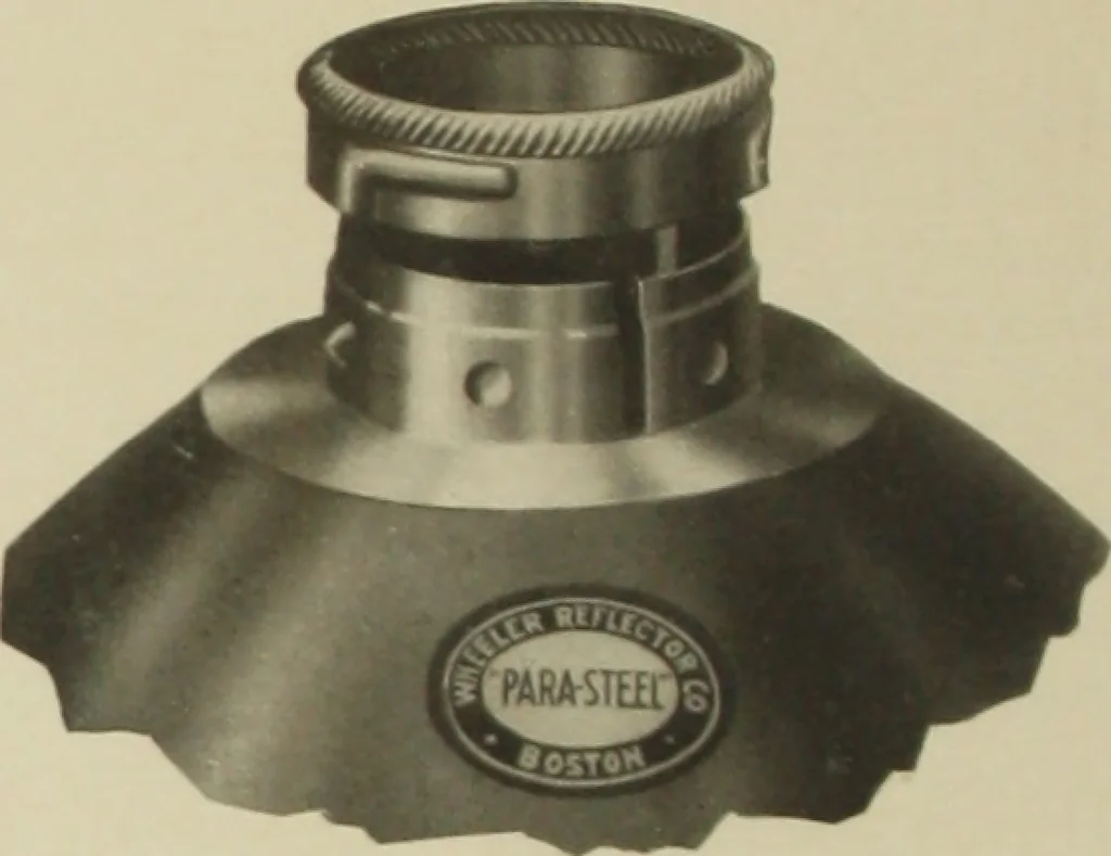 An illustration from Reflectors and fixtures for industrial lighting., 1912, leaf 1