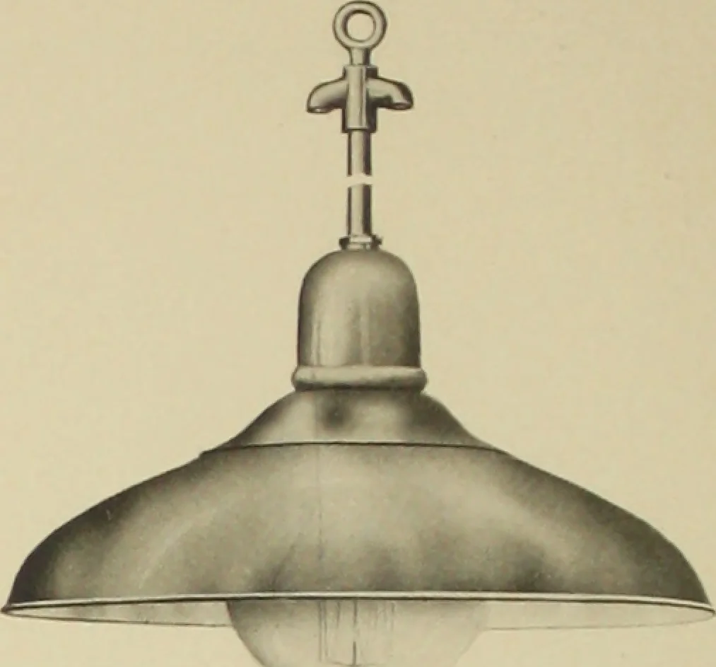 An illustration from Reflectors and fixtures for industrial lighting., 1912, leaf 13