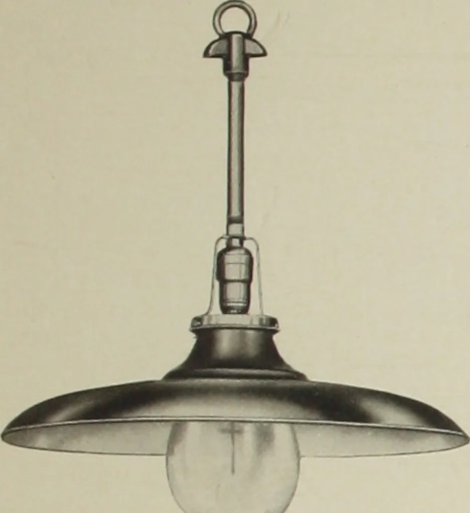 An illustration from Reflectors and fixtures for industrial lighting., 1912, leaf 14