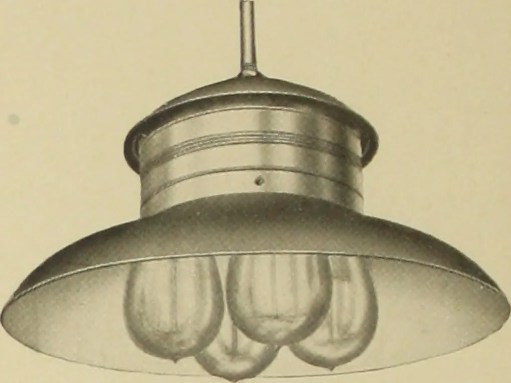 An illustration from Reflectors and fixtures for industrial lighting., 1912, leaf 15