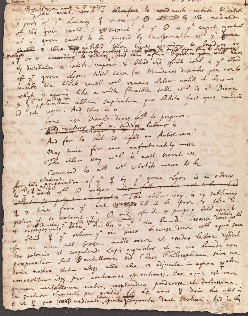 An illustration from The Regimen [manuscript], 1660, leaf 22