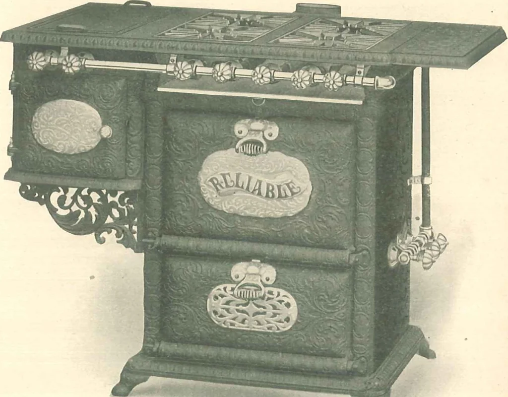 An illustration from Reliable gas stoves and ranges, 1905, leaf 27