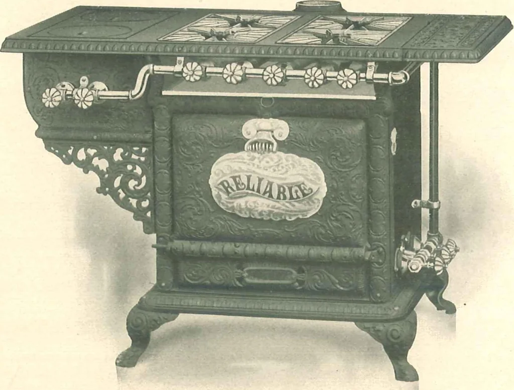 An illustration from Reliable gas stoves and ranges, 1905, leaf 36