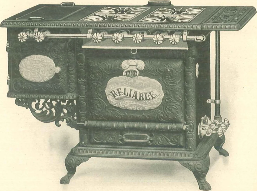 An illustration from Reliable gas stoves and ranges, 1905, leaf 37