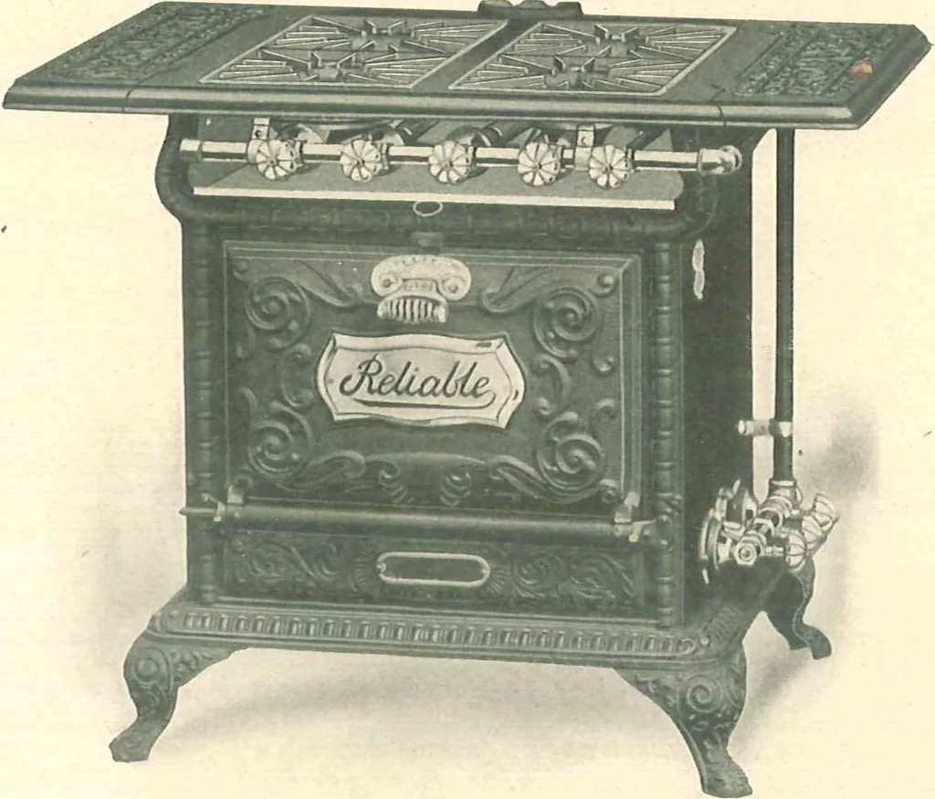 An illustration from Reliable gas stoves and ranges, 1905, leaf 49