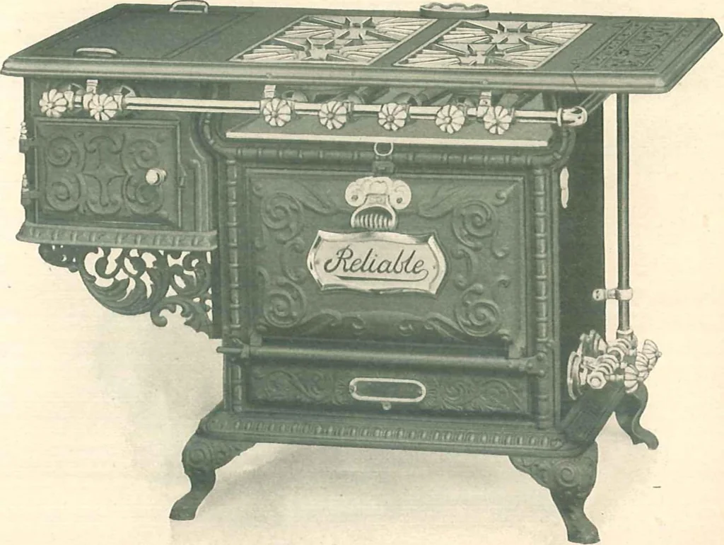 An illustration from Reliable gas stoves and ranges, 1905, leaf 51