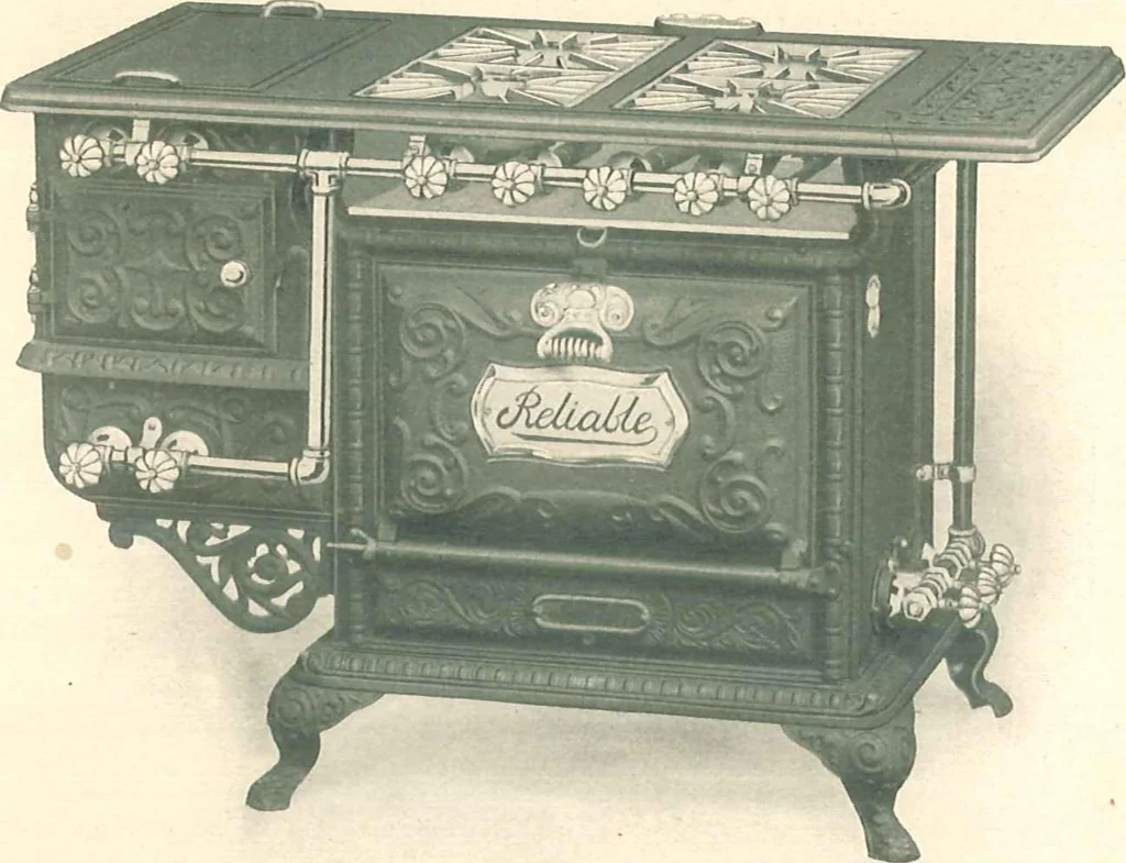 An illustration from Reliable gas stoves and ranges, 1905, leaf 52