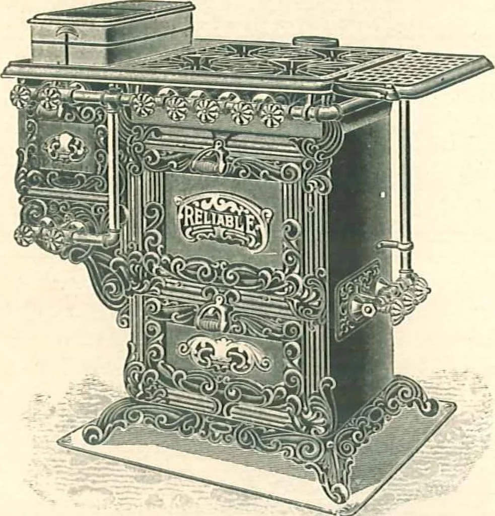An illustration from Reliable gas stoves and ranges, 1905, leaf 69