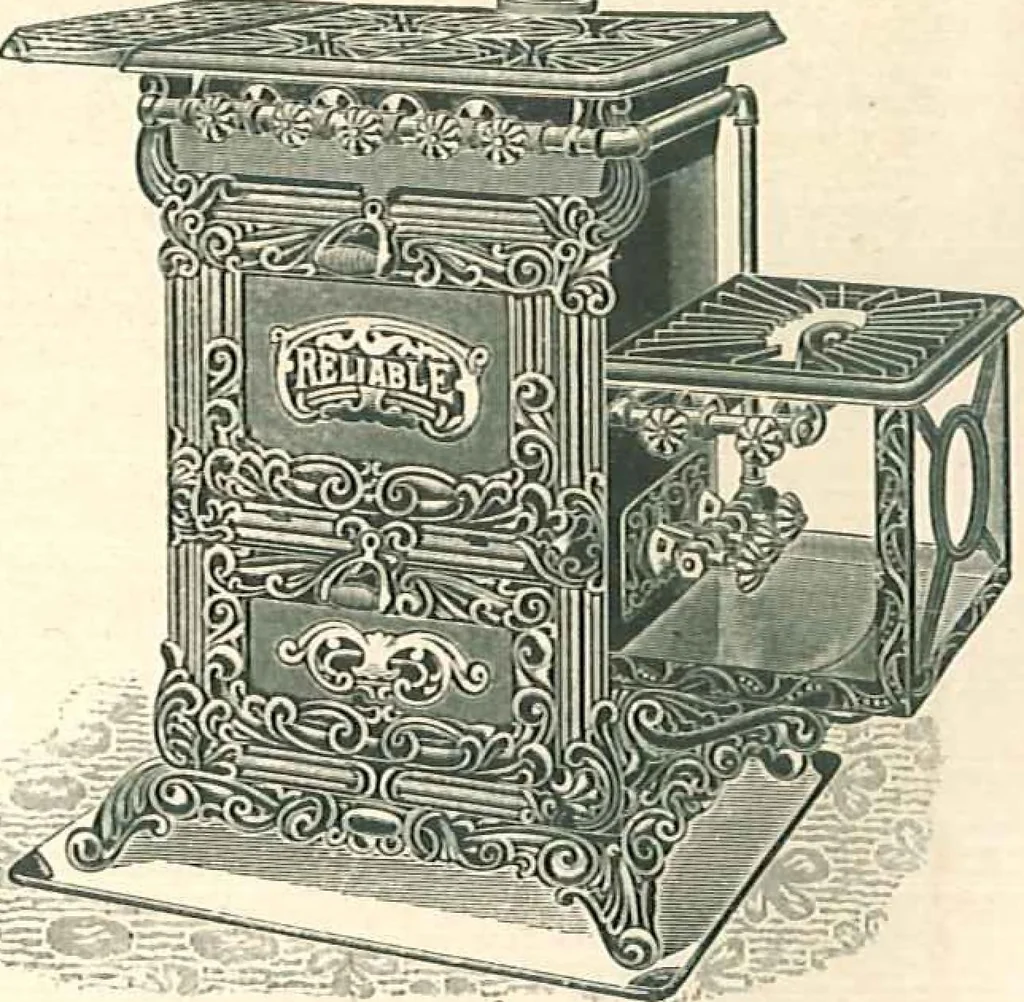 An illustration from Reliable gas stoves and ranges, 1905, leaf 69
