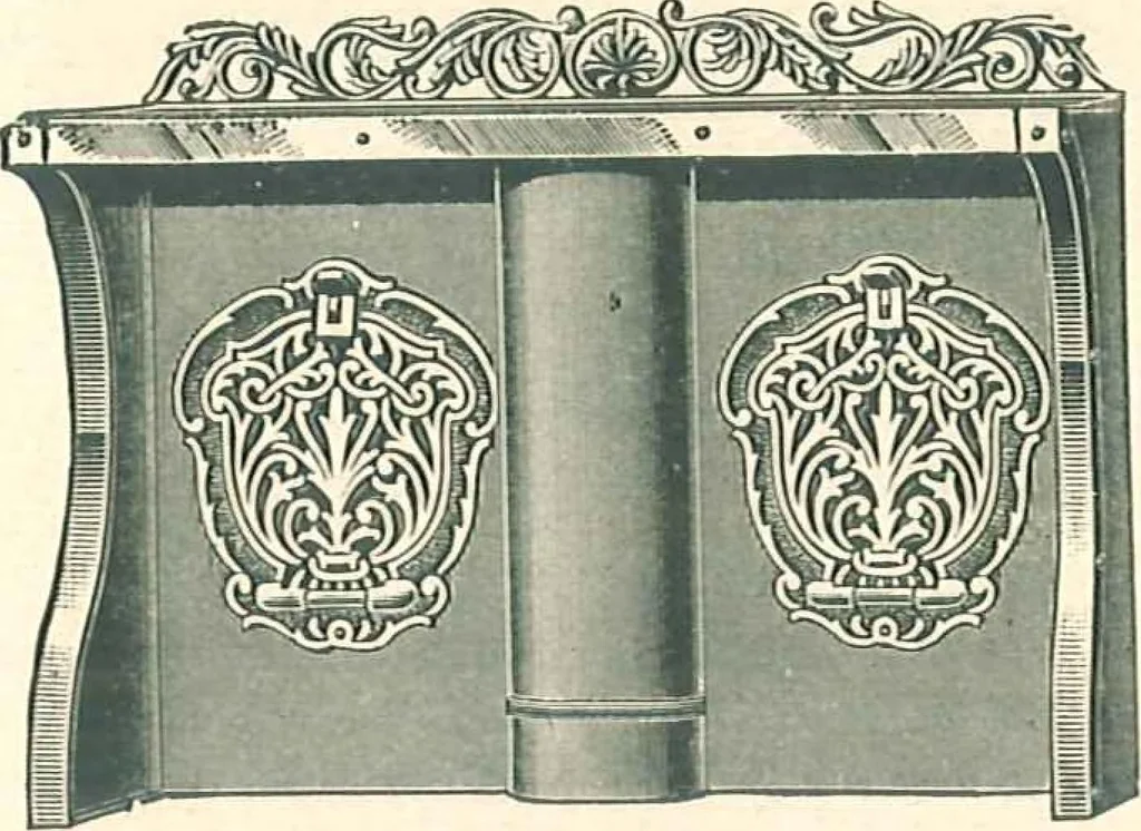 An illustration from Reliable gas stoves and ranges, 1905, leaf 72