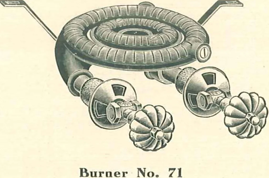 An illustration from Reliable gas stoves and ranges, 1905, leaf 79