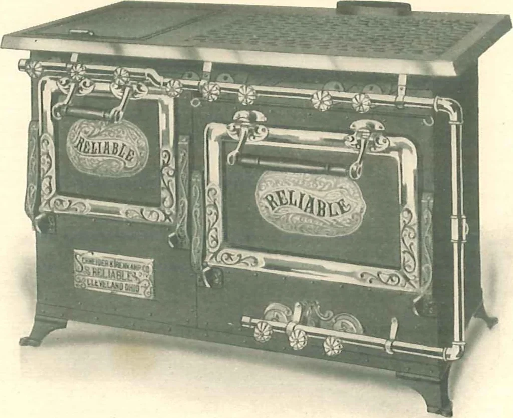 An illustration from Reliable gas stoves and ranges, 1905, leaf 8