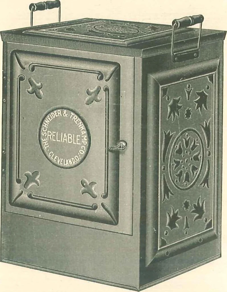 An illustration from Reliable gas stoves and ranges, 1905, leaf 84