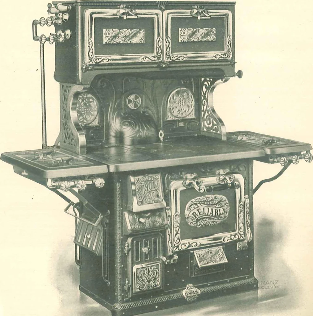 An illustration from Reliable gas stoves and ranges, 1905, leaf 94