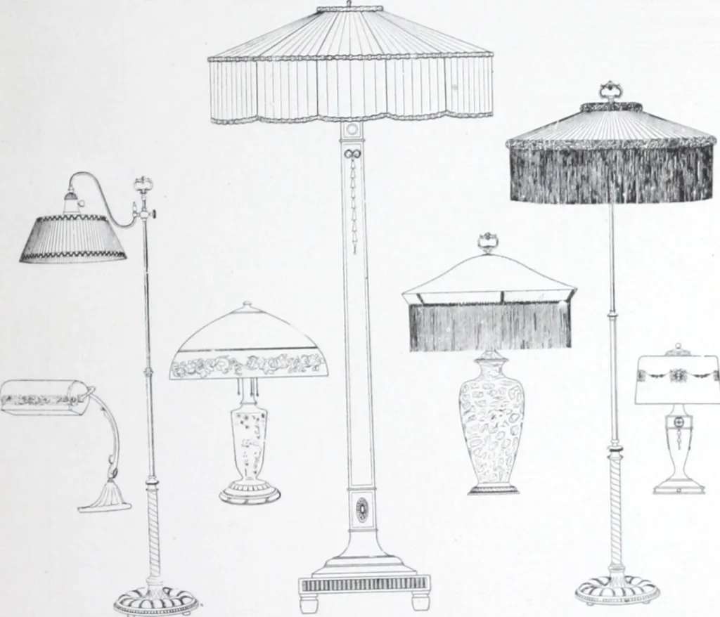 An illustration from Residence lighting / information compiled by A.L. Powell and H.A. Smith., 1922, leaf 14