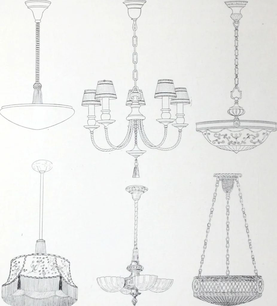 An illustration from Residence lighting / information compiled by A.L. Powell and H.A. Smith., 1922, leaf 15
