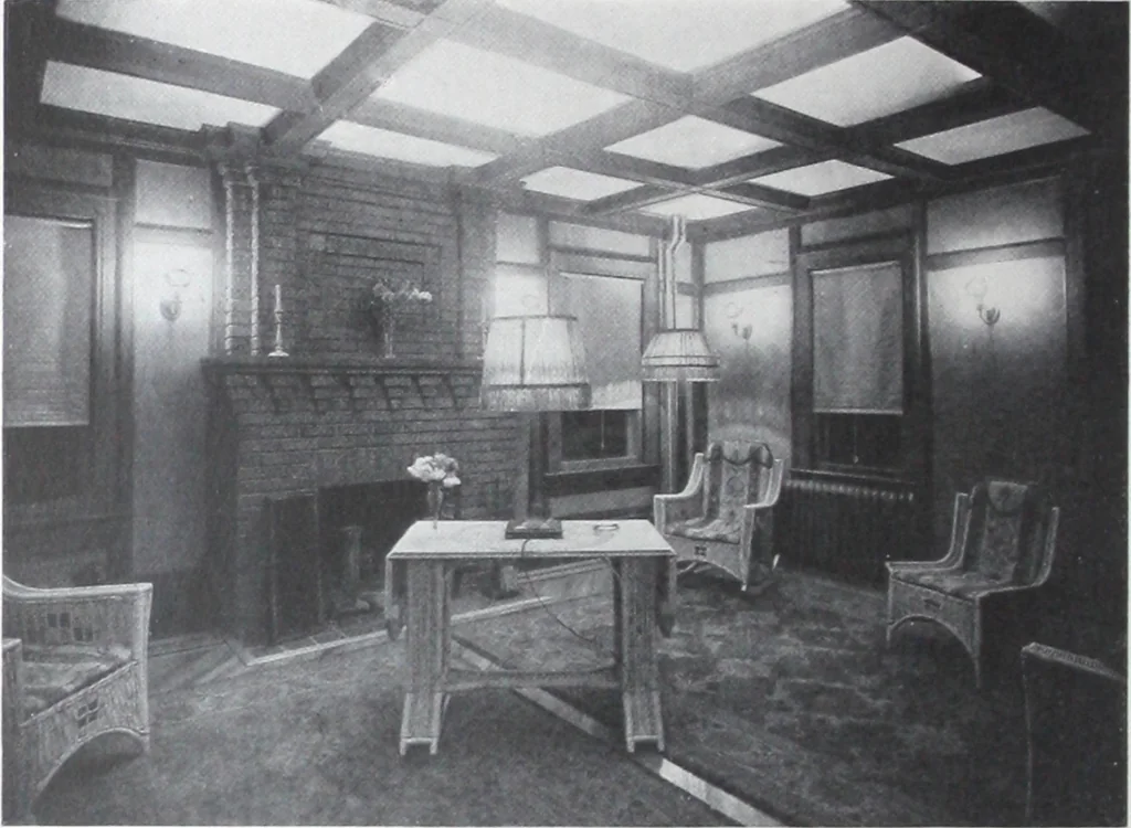 An illustration from Residence lighting / information compiled by A.L. Powell and H.A. Smith., 1922, leaf 17