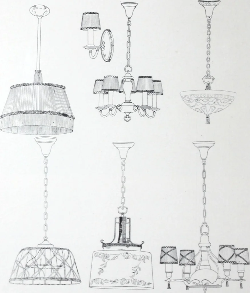 An illustration from Residence lighting / information compiled by A.L. Powell and H.A. Smith., 1922, leaf 21