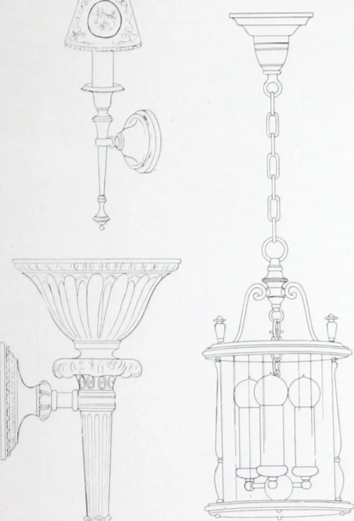 An illustration from Residence lighting / information compiled by A.L. Powell and H.A. Smith., 1922, leaf 22