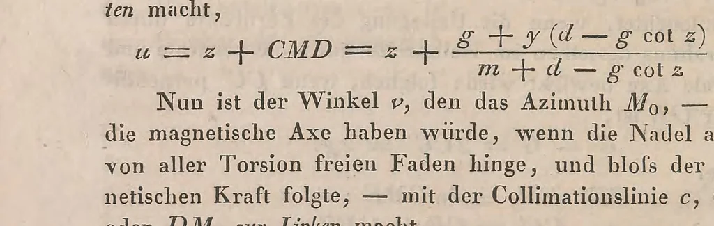 An illustration from Resultate aus den Beobachtungen des Magnetischen Vereins im Jahre .., 1836, leaf 132