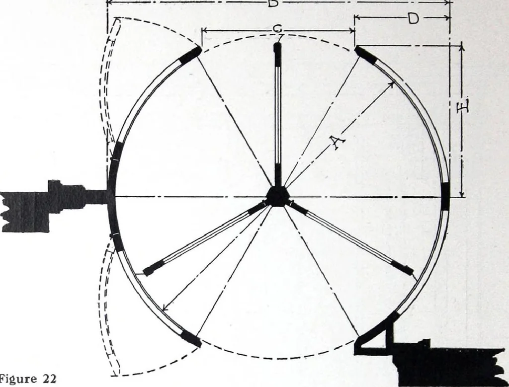 An illustration from Revolving Doors Always Closed: Styles, Types, Designs, 1910, leaf 23