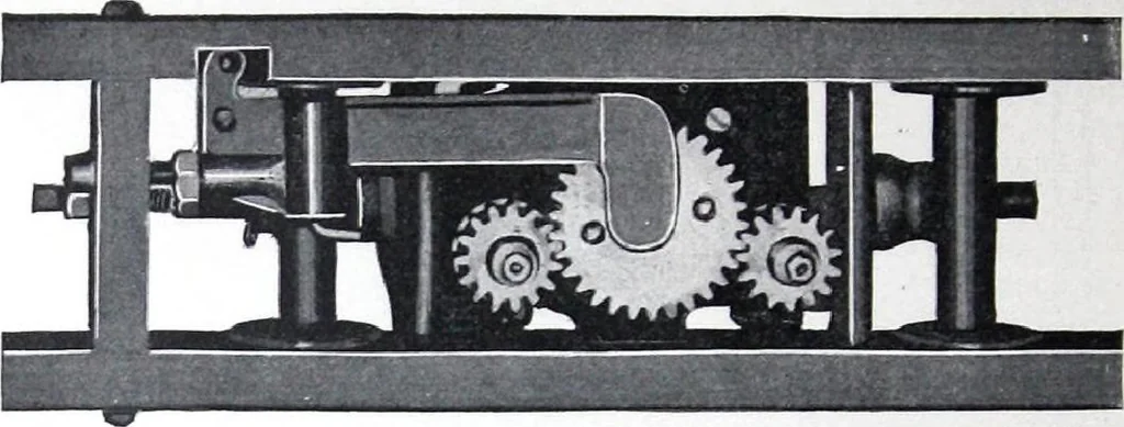 An illustration from Revolving Doors Always Closed: Styles, Types, Designs, 1910, leaf 29