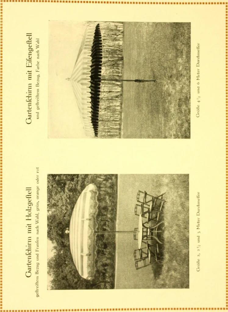 An illustration from Rheinauer Gartenmobel : Spalierwerke, Holzarbeiten fur Parkanlagen, Veranden und Wintergarten, Gartenlauben, Gartenhauser ..., 1912, leaf 78