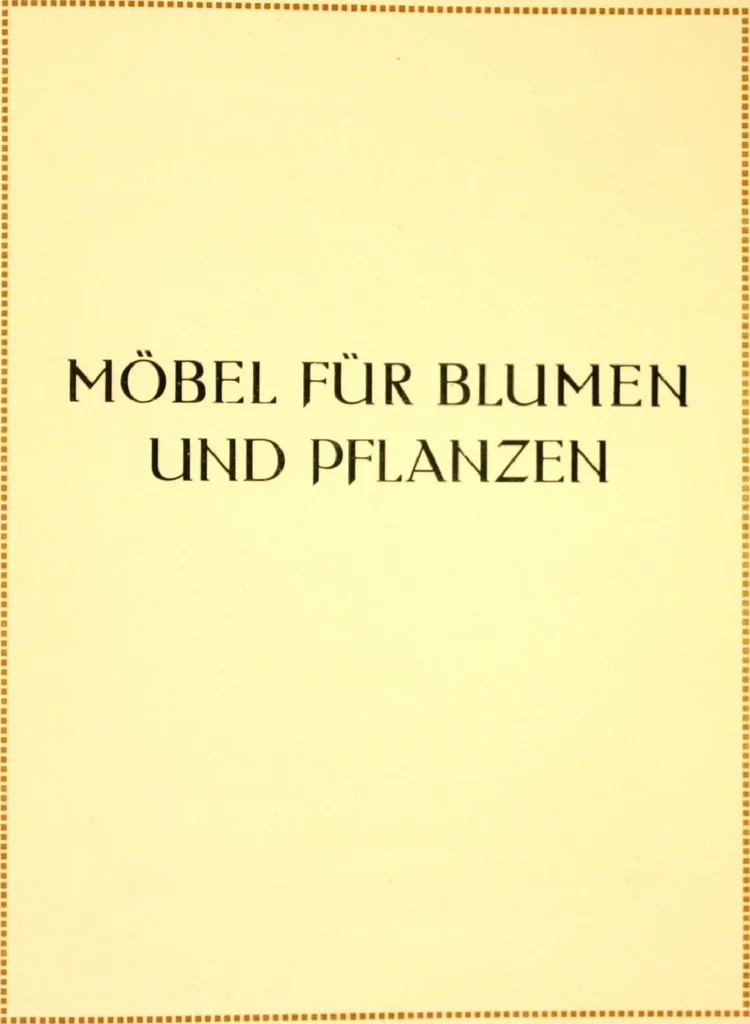 An illustration from Rheinauer Gartenmobel : Spalierwerke, Holzarbeiten fur Parkanlagen, Veranden und Wintergarten, Gartenlauben, Gartenhauser ..., 1912, leaf 80