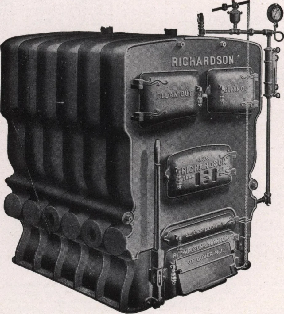An illustration from Richardson boilers: steam and hot water, 1916, leaf 15